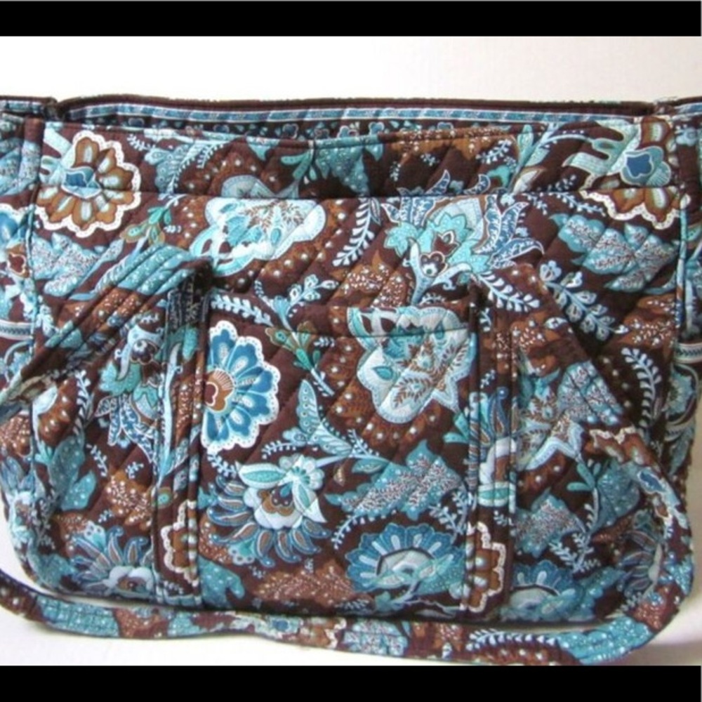 🆕 Vera Bradley Java paisley tote travel bag